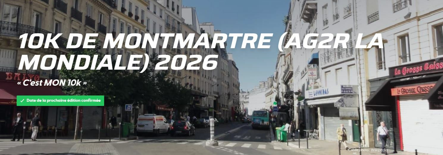 Les 10 kms de Montmartre 2026