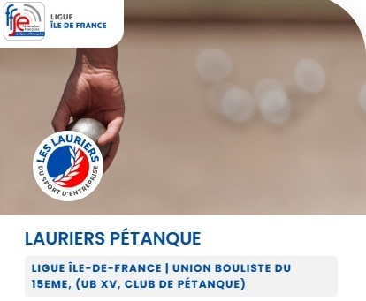 L'ASIGN Pétanque présente aux FFSE Lauriers 18 juin 2026